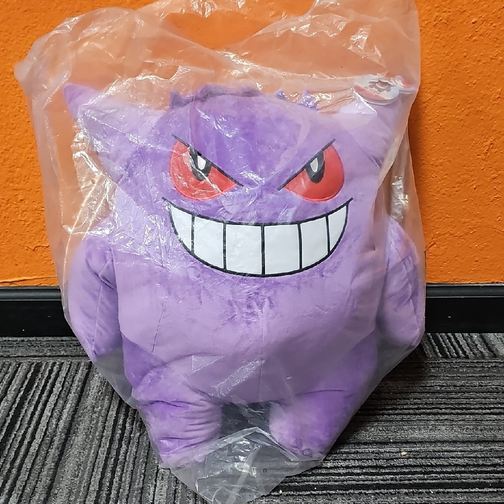 Pokemon Gengar Purple Plush Toy